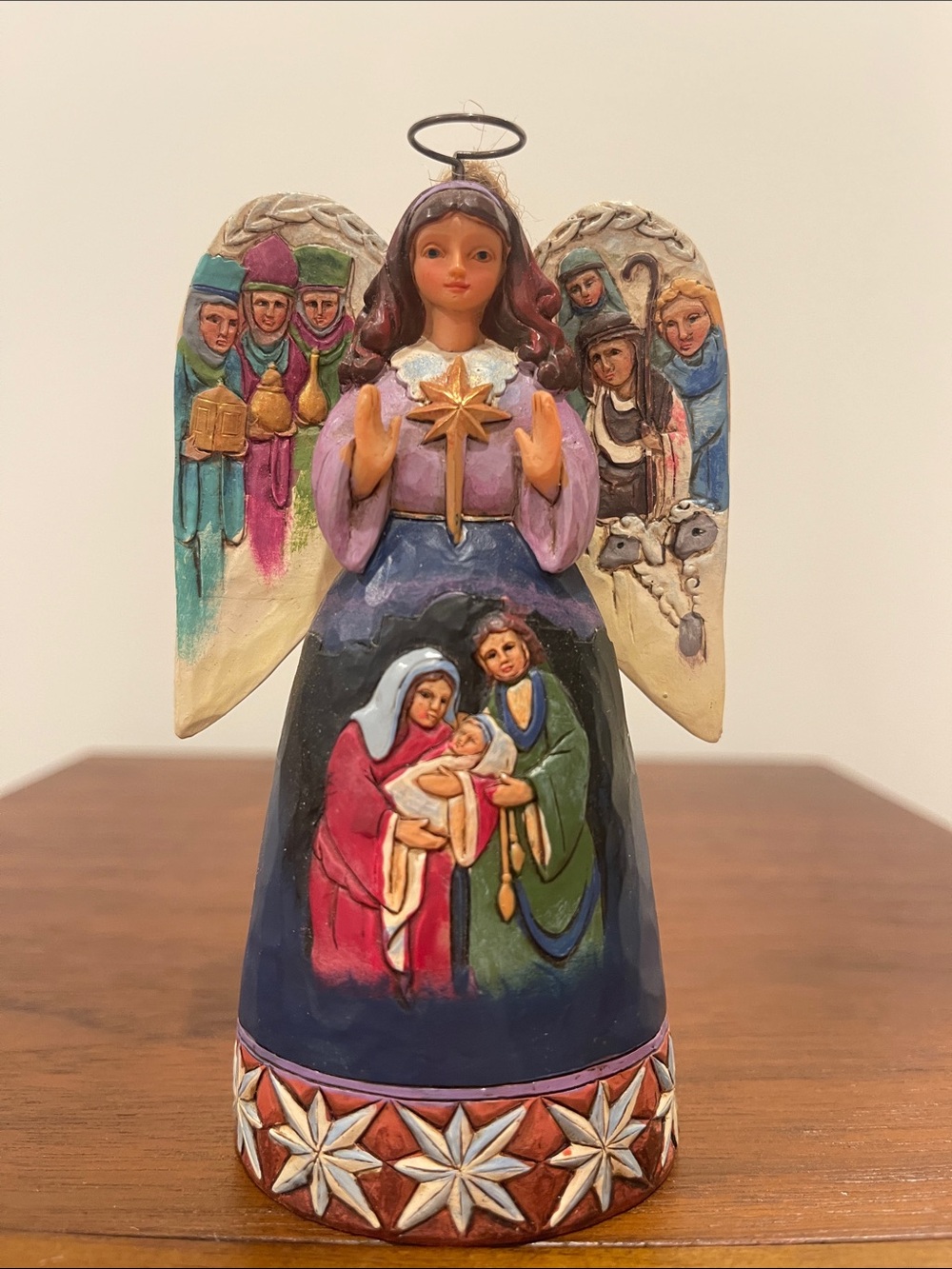 Jim Shore “Angel Nativity Wings” Hanging Ornament 2014